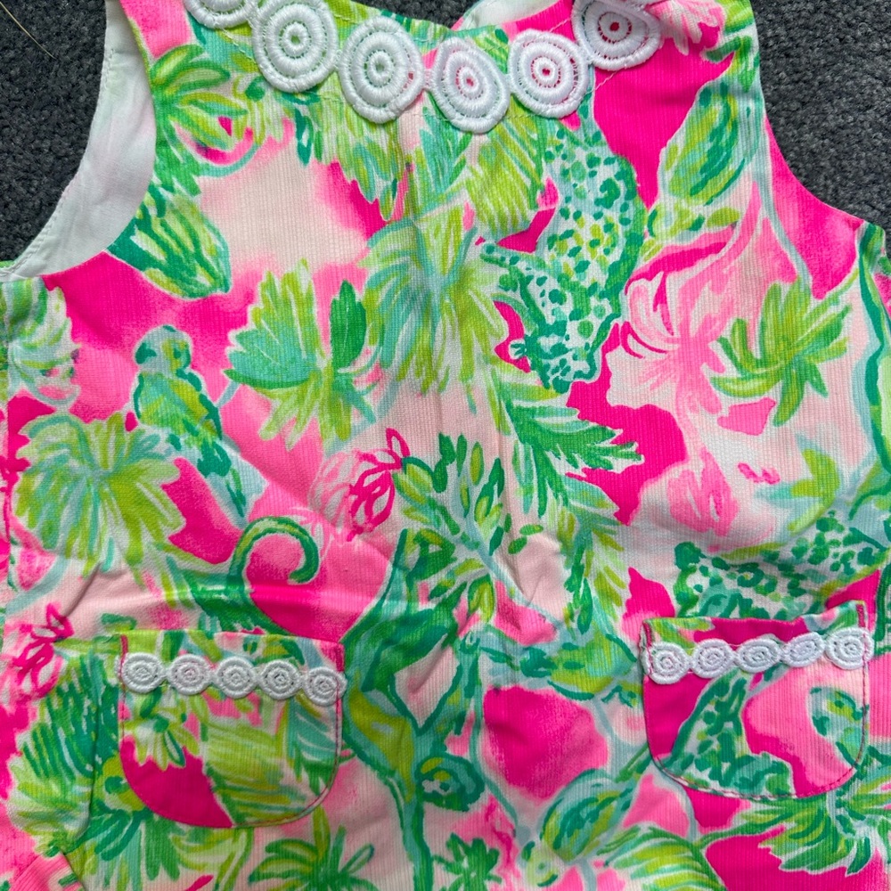 Lilly Pulitzer baby knit shift dress & bloomers in Hanging Around - Picture 3 of 9